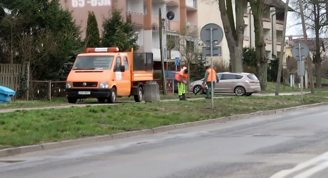Wiosenne porządki na Łużyckiej Wiosenne porządki na Łużyckiej