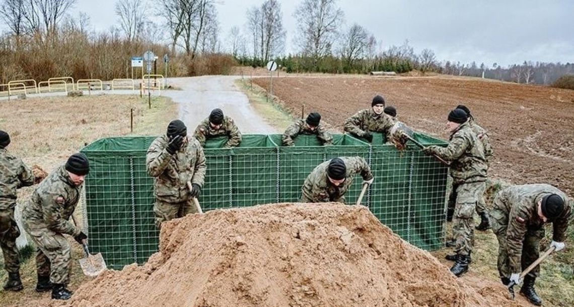 Bastiony przy granicy z Ukrainą. Nowe hesco-bastiony i saperzy na kluczowych przejściach Bastiony przy granicy z Ukrainą. Nowe hesco-bastiony i saperzy na kluczowych przejściach
