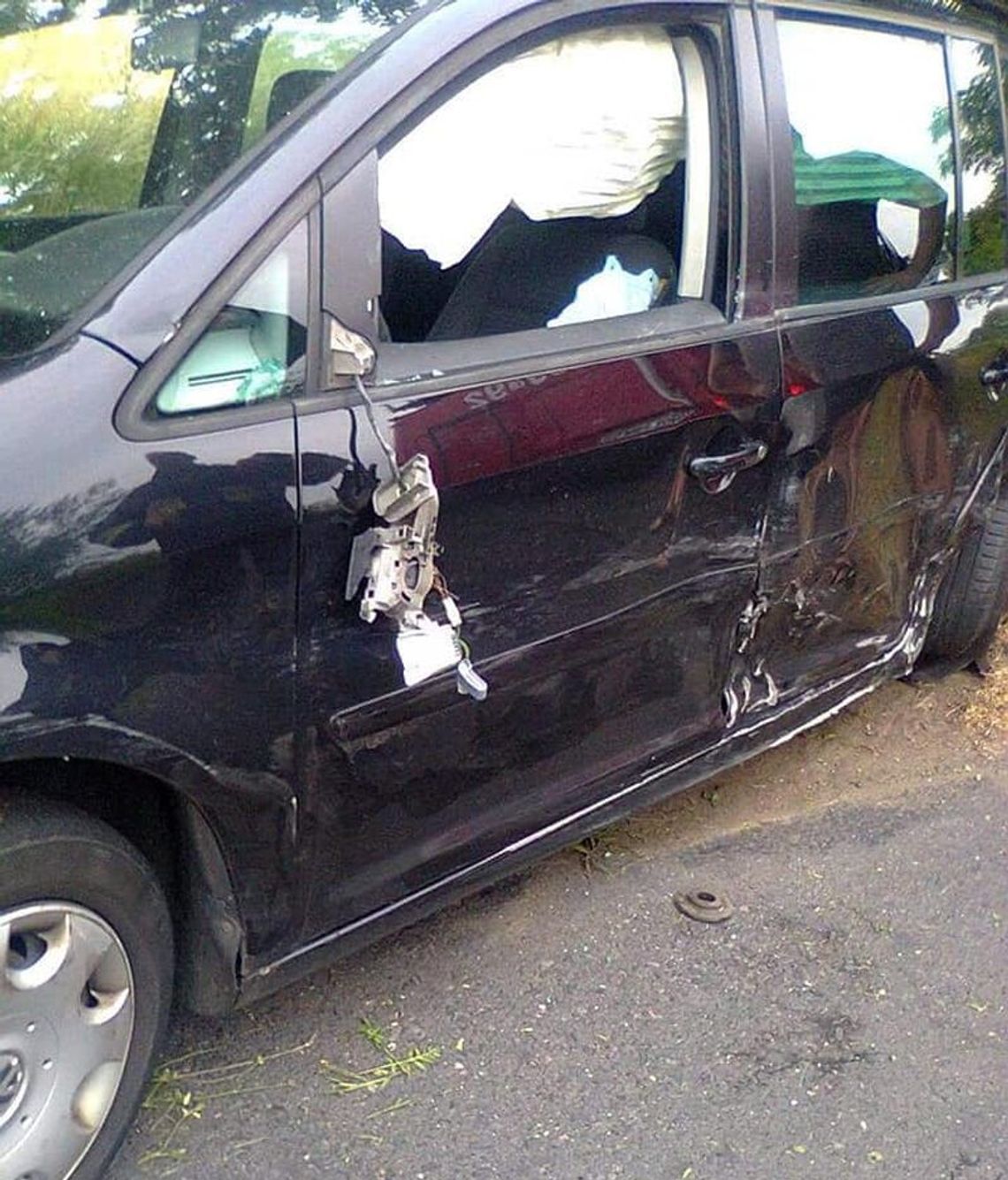 Wpadły na siebie dwa samochody