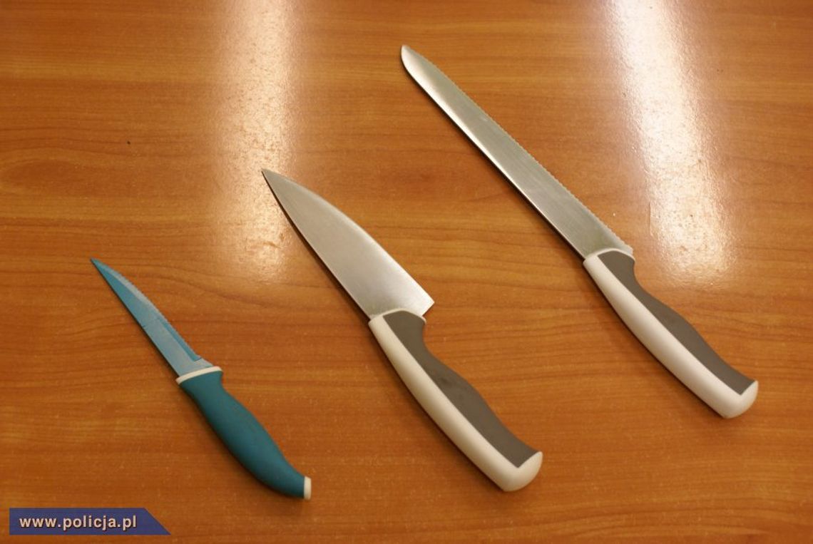 Wrócił z pracy z zagranicy, wypił i groził nożami Wrócił z pracy z zagranicy, wypił i groził nożami