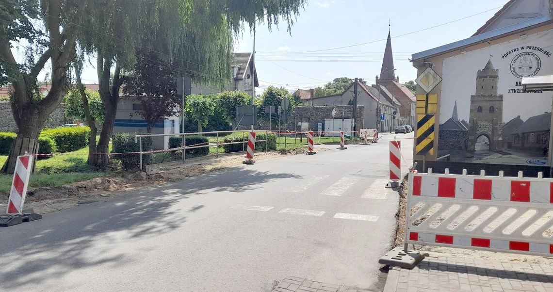 Wstrzymano przebudowę skrzyżowania. Znamy powód