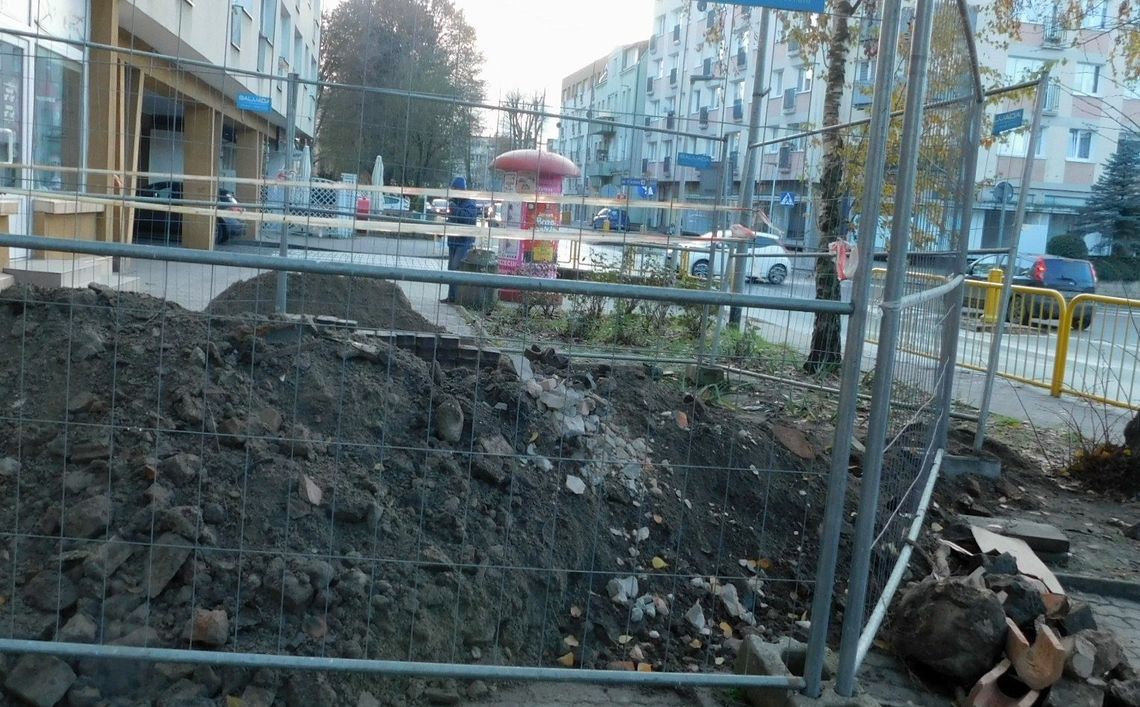 Wyciek gazu przy ulicy Chrobrego Wyciek gazu przy ulicy Chrobrego