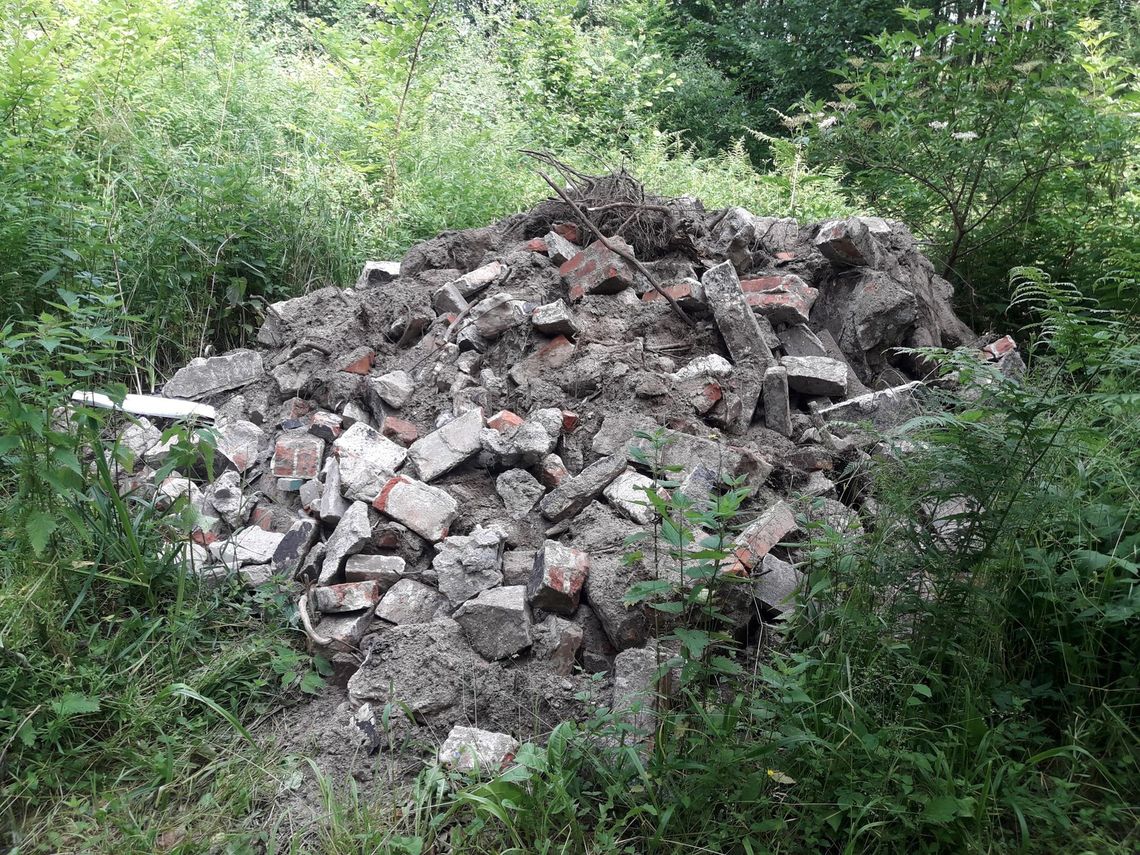 Wykryto sprawcę nielegalnego wysypiska Wykryto sprawcę nielegalnego wysypiska