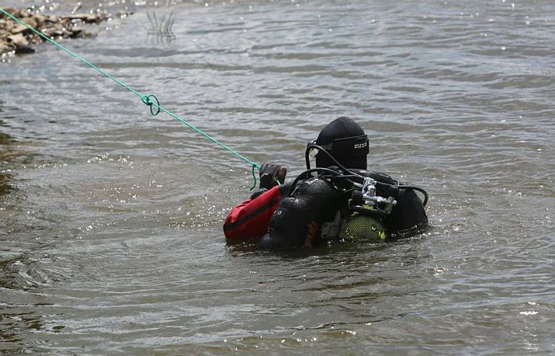 Wyłowiono ciało wędkarza Wyłowiono ciało wędkarza
