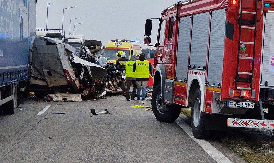 Wypadek Chojny. Cztery osoby zginęły w karambolu