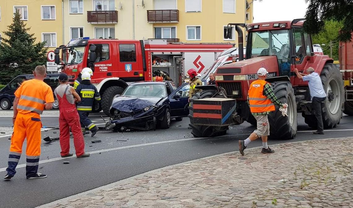 Wypadek na krzyżówce