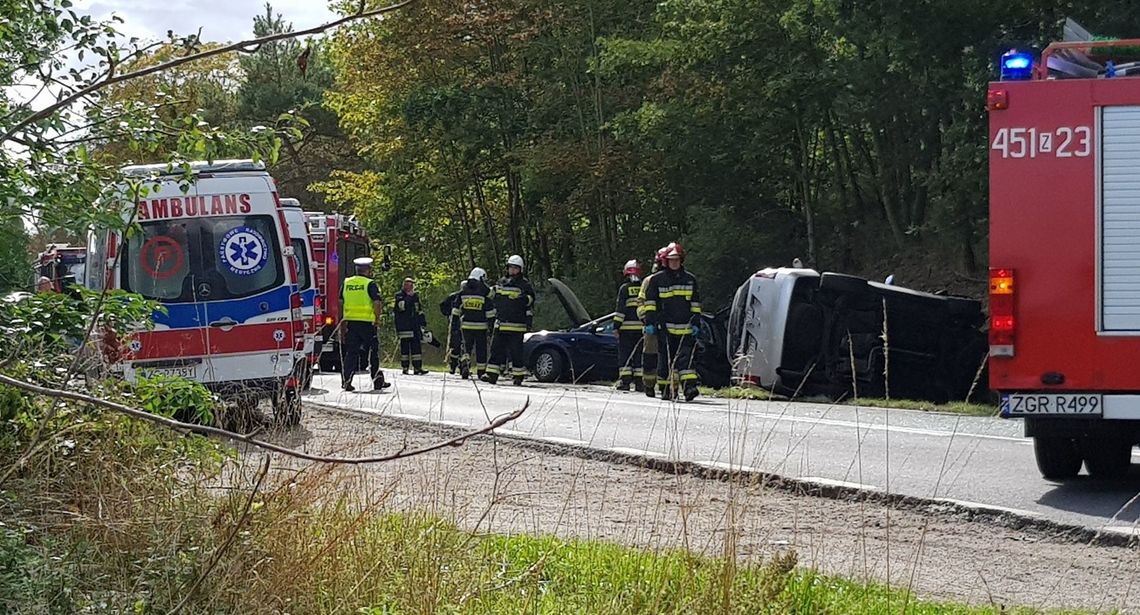 Wypadek. Radna w szpitalu [ZDJĘCIA]