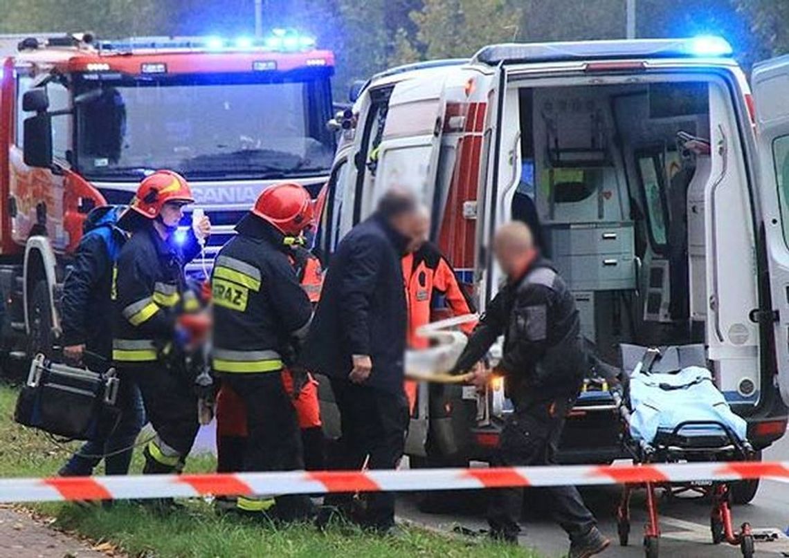 Wypadek z nieszczęśliwym skutkiem. Motocyklista zmarł w szpitalu Wypadek z nieszczęśliwym skutkiem. Motocyklista zmarł w szpitalu
