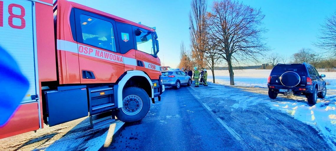 Wypadek. Zderzyły się dwa auta
