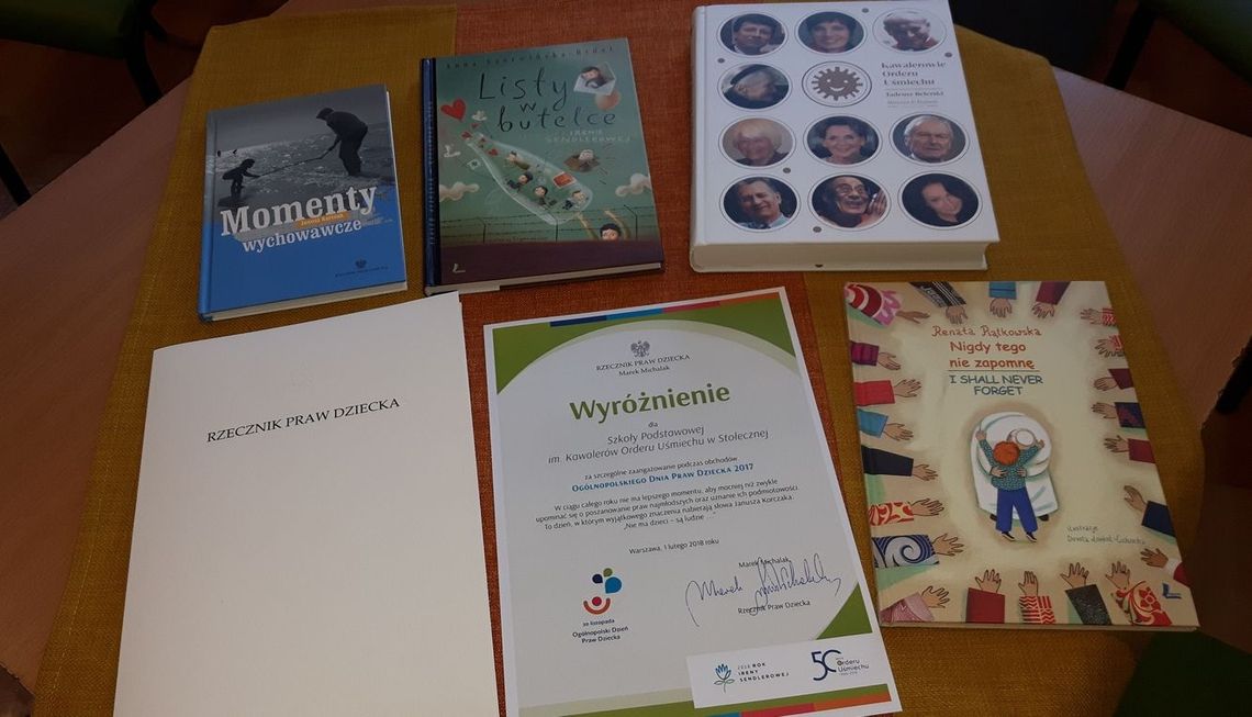 Wyróżnienie od rzecznika praw dziecka Wyróżnienie od rzecznika praw dziecka