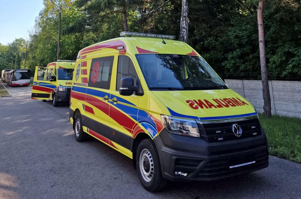 Wysłali dwa nowe ambulanse do Ukrainy 