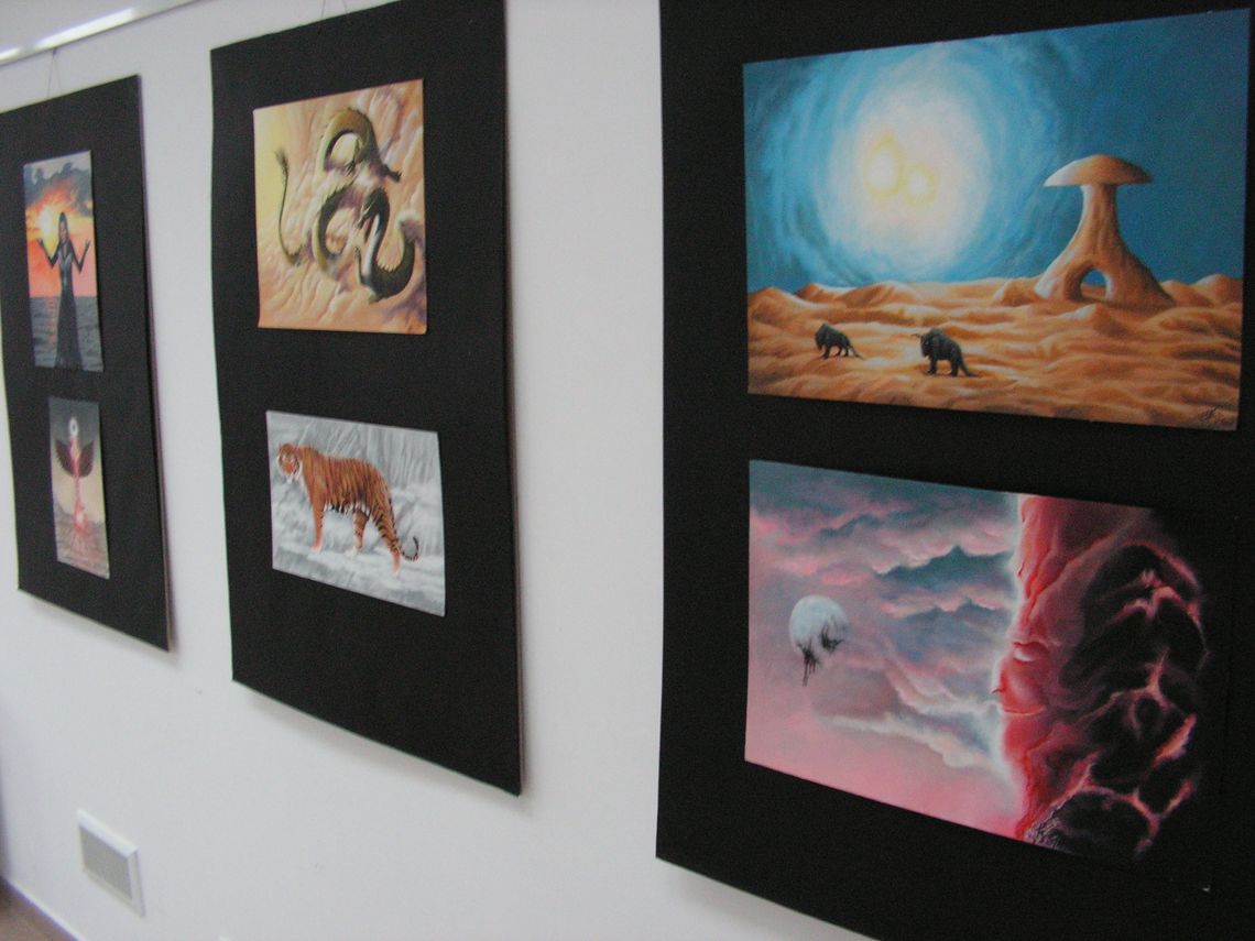 Wystawa malarstwa Tomasza Głuszki Wystawa malarstwa Tomasza Głuszki