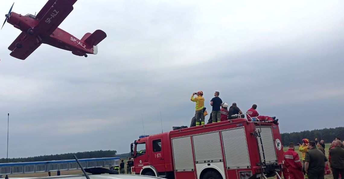 Z góry, z boku i z dołu - działania strażaków w ostatnim tygodniu