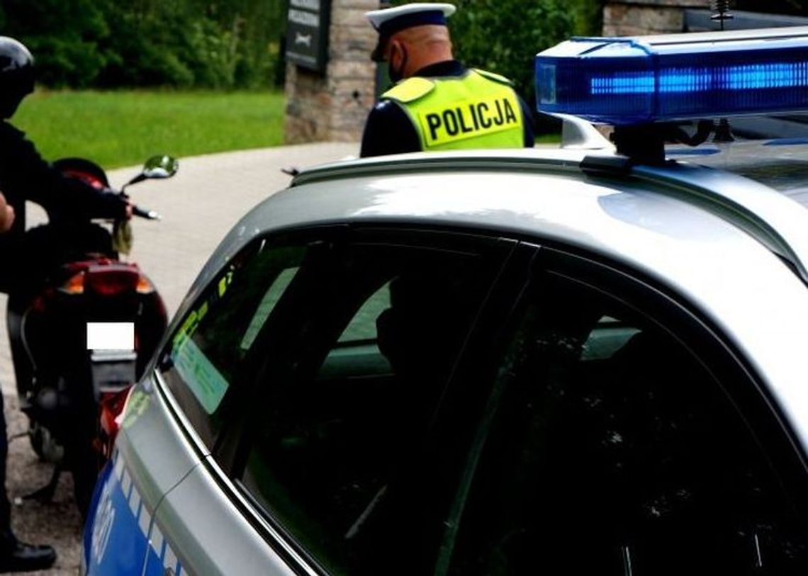 Z promilami na motorowerze. Nawet nie protestował Z promilami na motorowerze. Nawet nie protestował