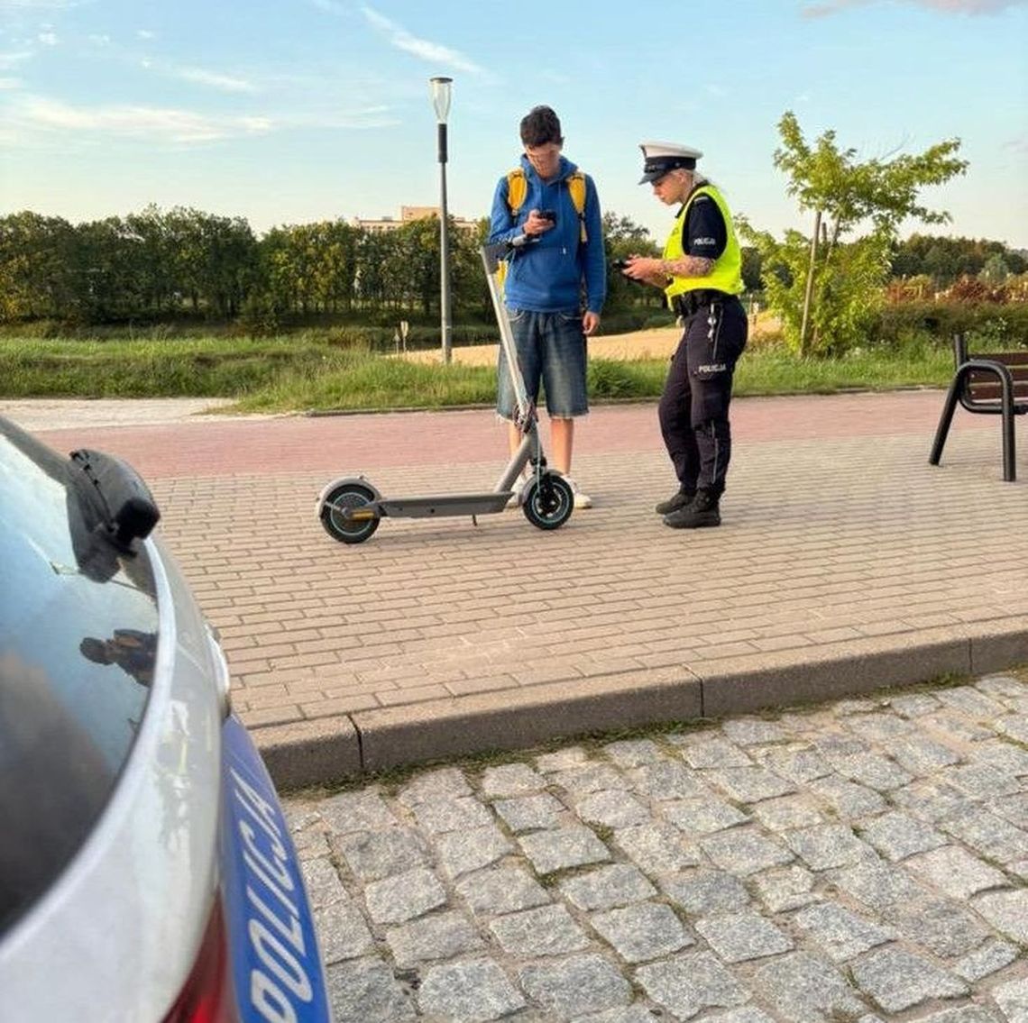 Za jazdę hulajnogą bez karty rowerowej będzie tłumaczył się przed sądem
