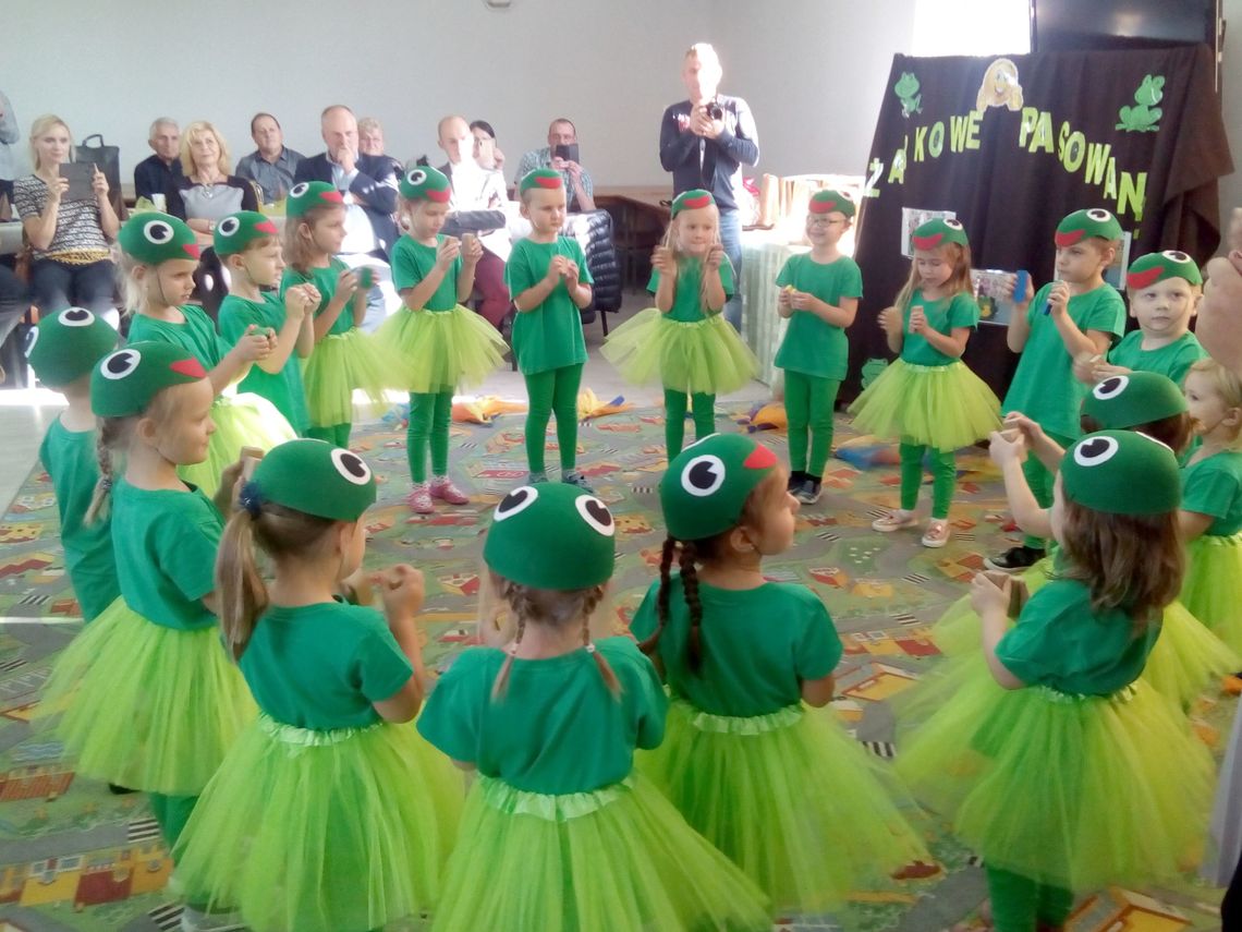 Żabki zostały pasowane na przedszkolaka Żabki zostały pasowane na przedszkolaka