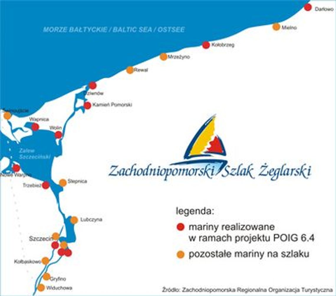Zachodniopomorski Szlak Żeglarski inauguruje sezon 2014 Zachodniopomorski Szlak Żeglarski inauguruje sezon 2014