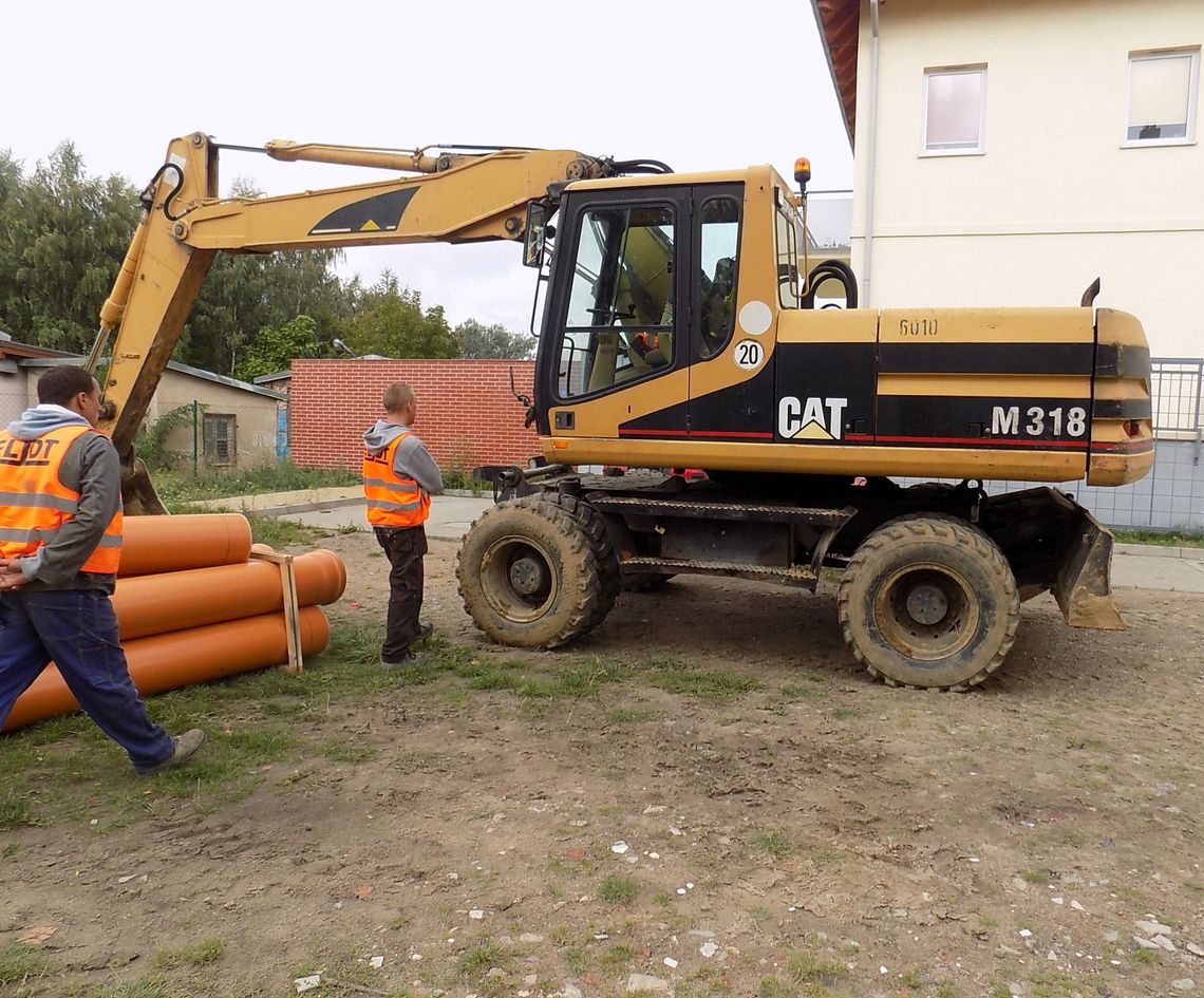 Zaczęli w Gryfinie dużą inwestycję Zaczęli w Gryfinie dużą inwestycję