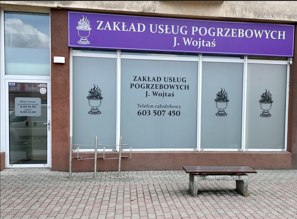 Zakład Usług Pogrzebowych J. Wojtaś otworzył nowy punkt - w Gryfinie Zakład Usług Pogrzebowych J. Wojtaś otworzył nowy punkt - w Gryfinie