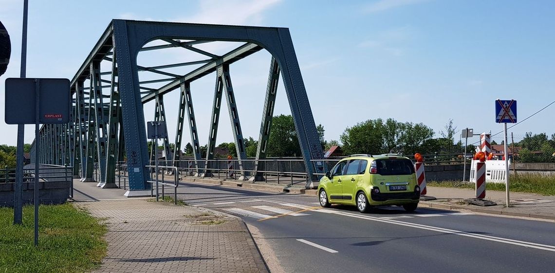 Zamknięcie mostu i remont drogi po niemieckiej stronie 