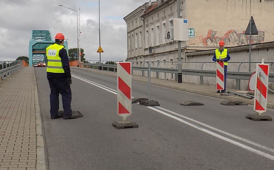 Zamknięta droga do Mescherin. Na most nie wjedziemy