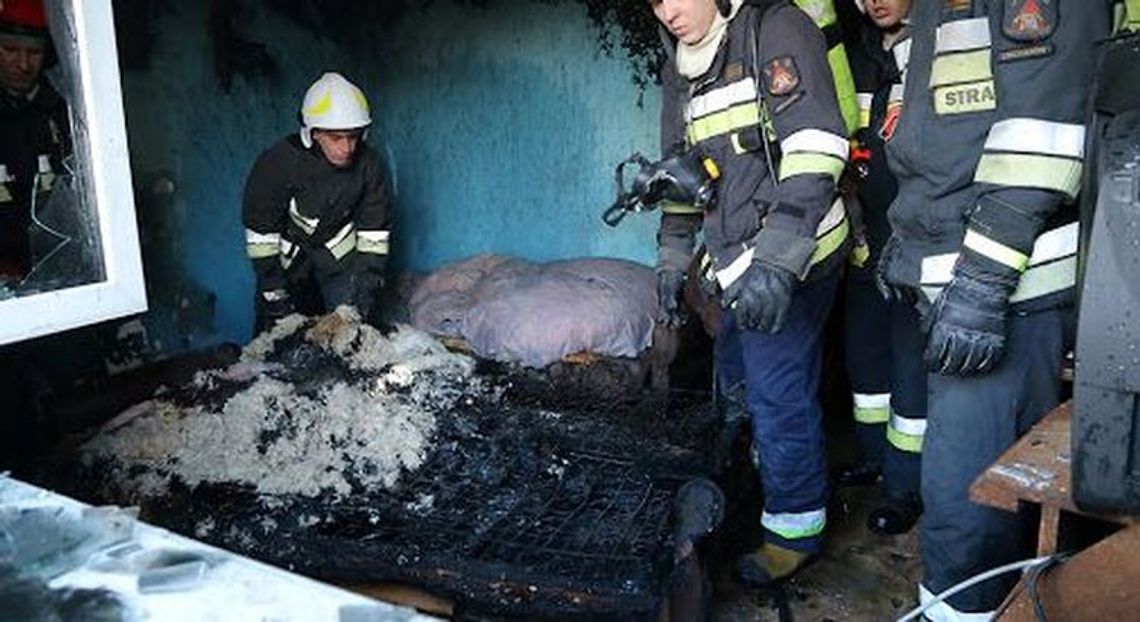 Zapalił się telewizor. O krok od tragedii Zapalił się telewizor. O krok od tragedii