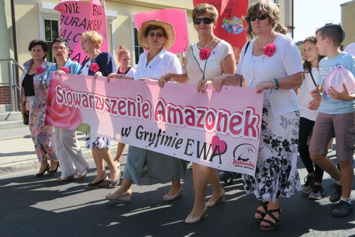 Zapraszają na marsz życia różowej i niebieskiej wstążki