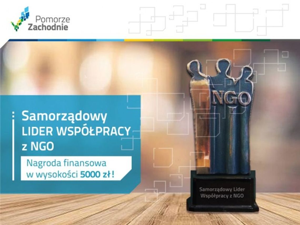 Zapraszamy do udziału w konkursie „Samorządowy Lider Współpracy z NGO 2019”