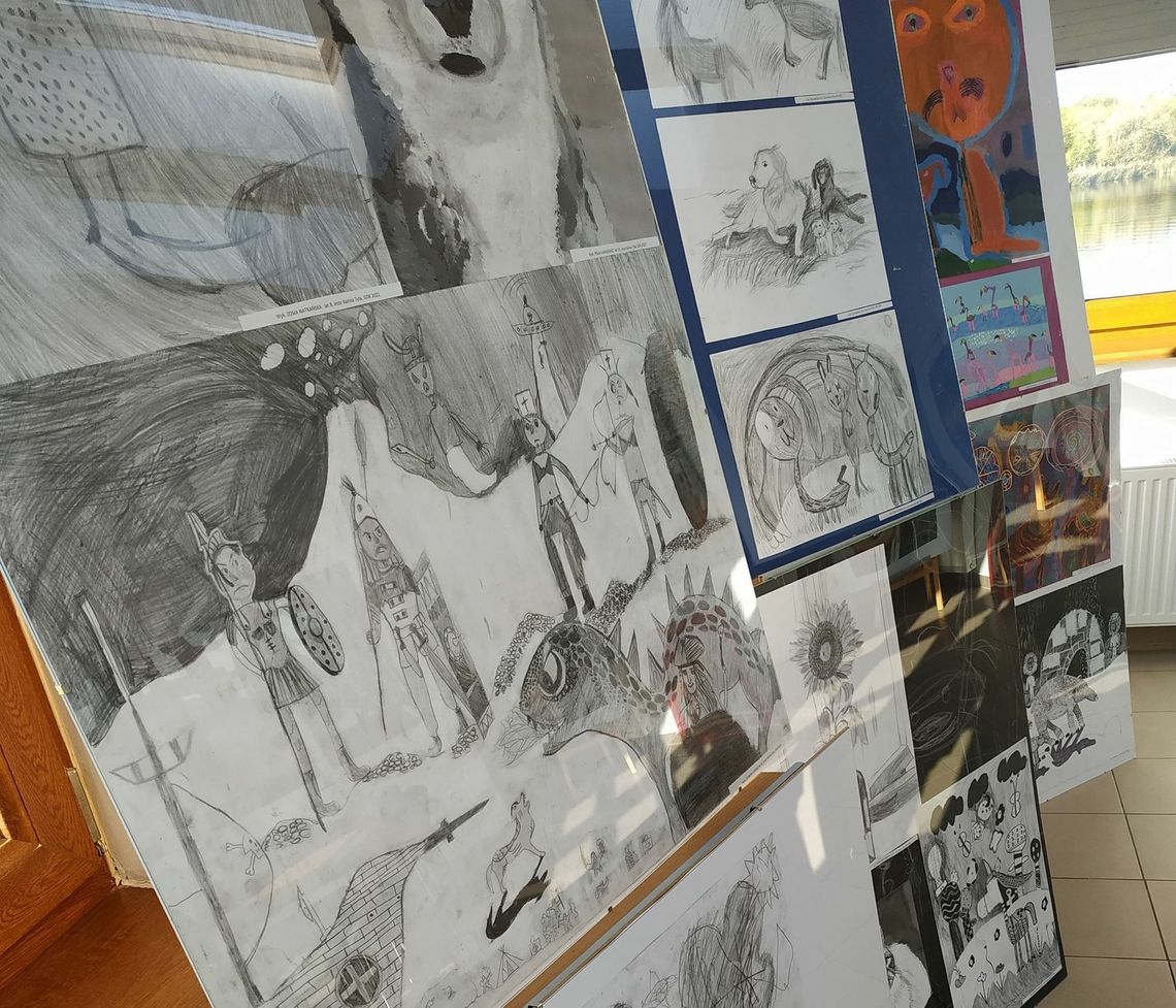 Zapraszamy na wystawę prac podopiecznych Kariny Tyły