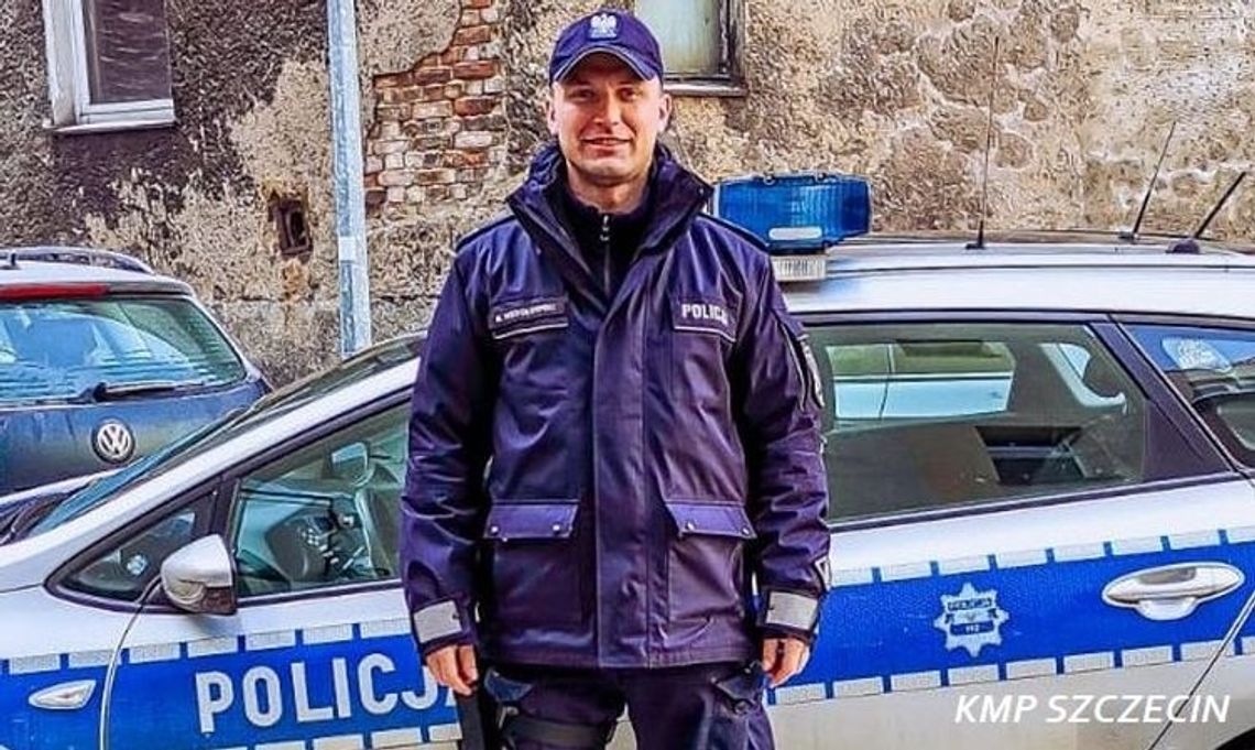 Zatrzymał poszukiwanego w drodze na służbę Zatrzymał poszukiwanego w drodze na służbę