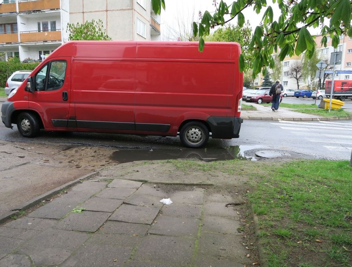 Zawalidroga na Krasińskiego Zawalidroga na Krasińskiego