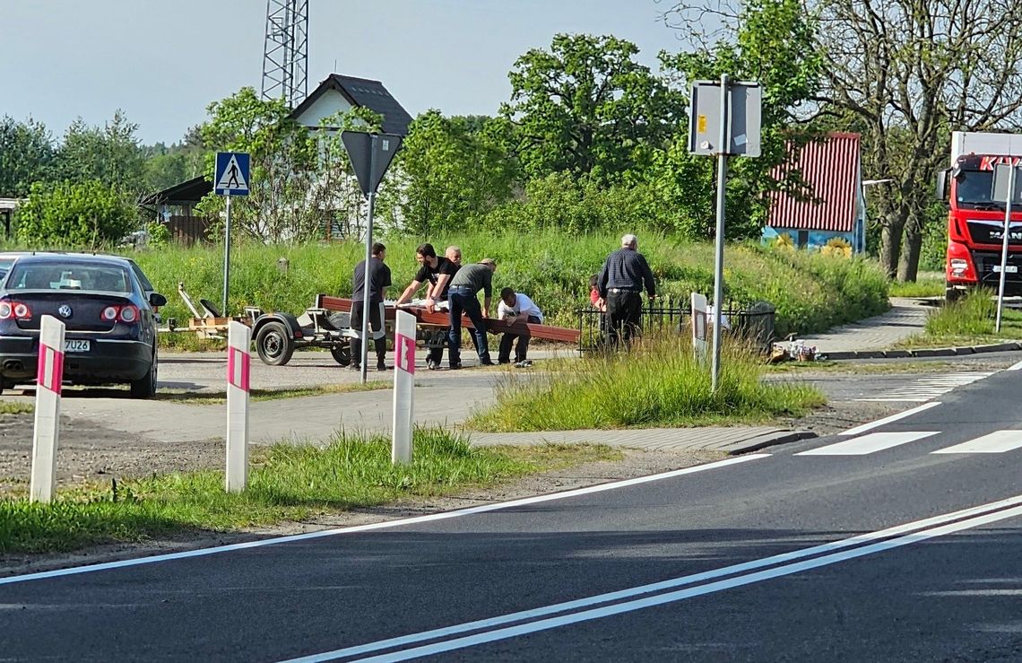 Zdemontowali krzyż. Przeniosą go w inne miejsce