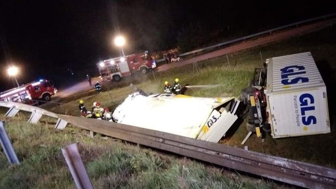 Zderzyły się dwie ciężarówki [ZDJĘCIA]