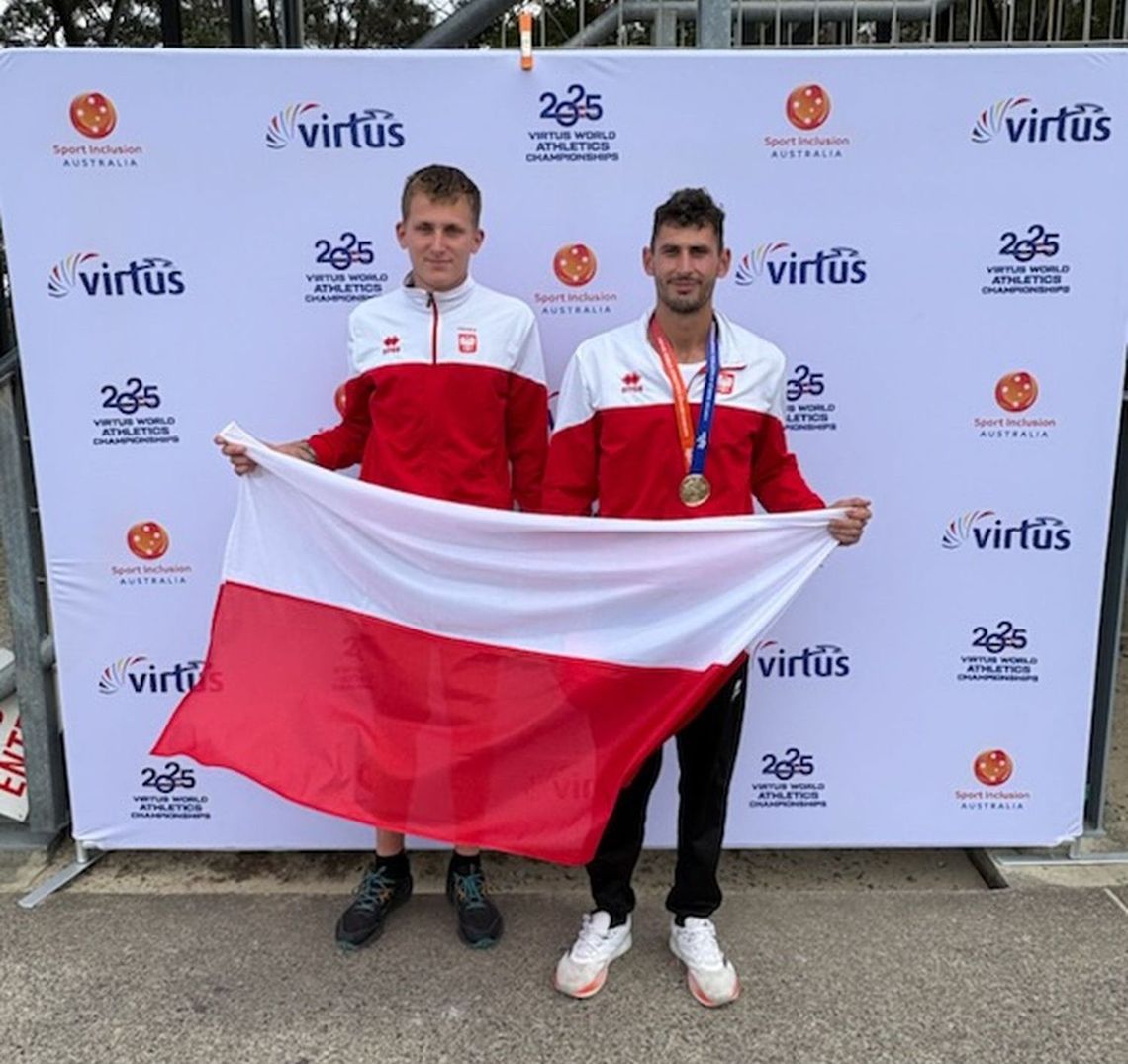 Zdobyli dwa złote medale na lekkoatletycznych Mistrzostwach Świata organizacji Virtus