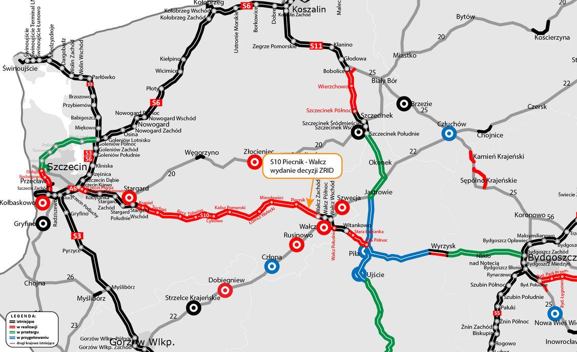 Zielone światło dla S10. Odcinek z pozwoleniem na budowę