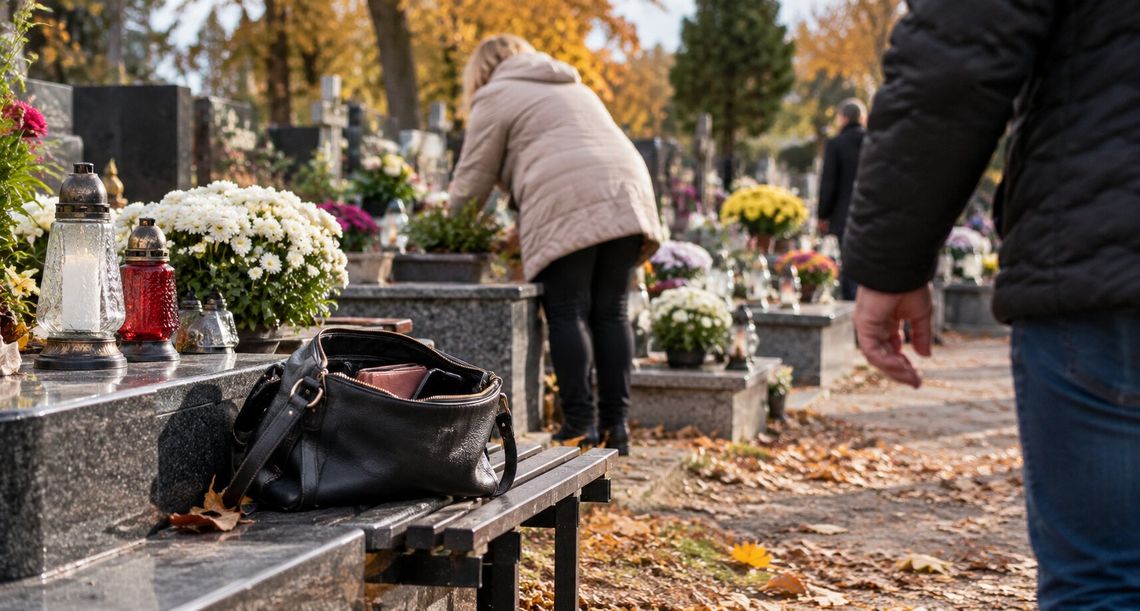 Policja zatrzymała osoby podejrzane o ograbianie cmentarzy. Złodziejowi wystarczy moment Policja zatrzymała osoby podejrzane o ograbianie cmentarzy. Złodziejowi wystarczy moment