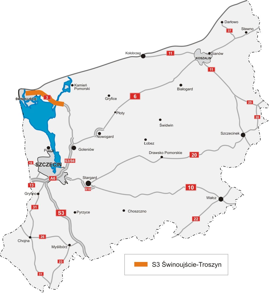 Złożono wniosek o wydanie decyzji środowiskowej dla drogi S3 Złożono wniosek o wydanie decyzji środowiskowej dla drogi S3