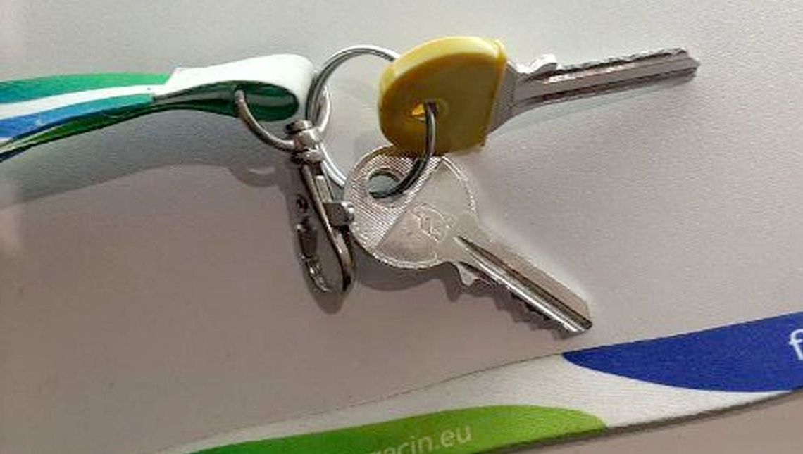 Znaleziono klucze. Można je odebrać Znaleziono klucze. Można je odebrać