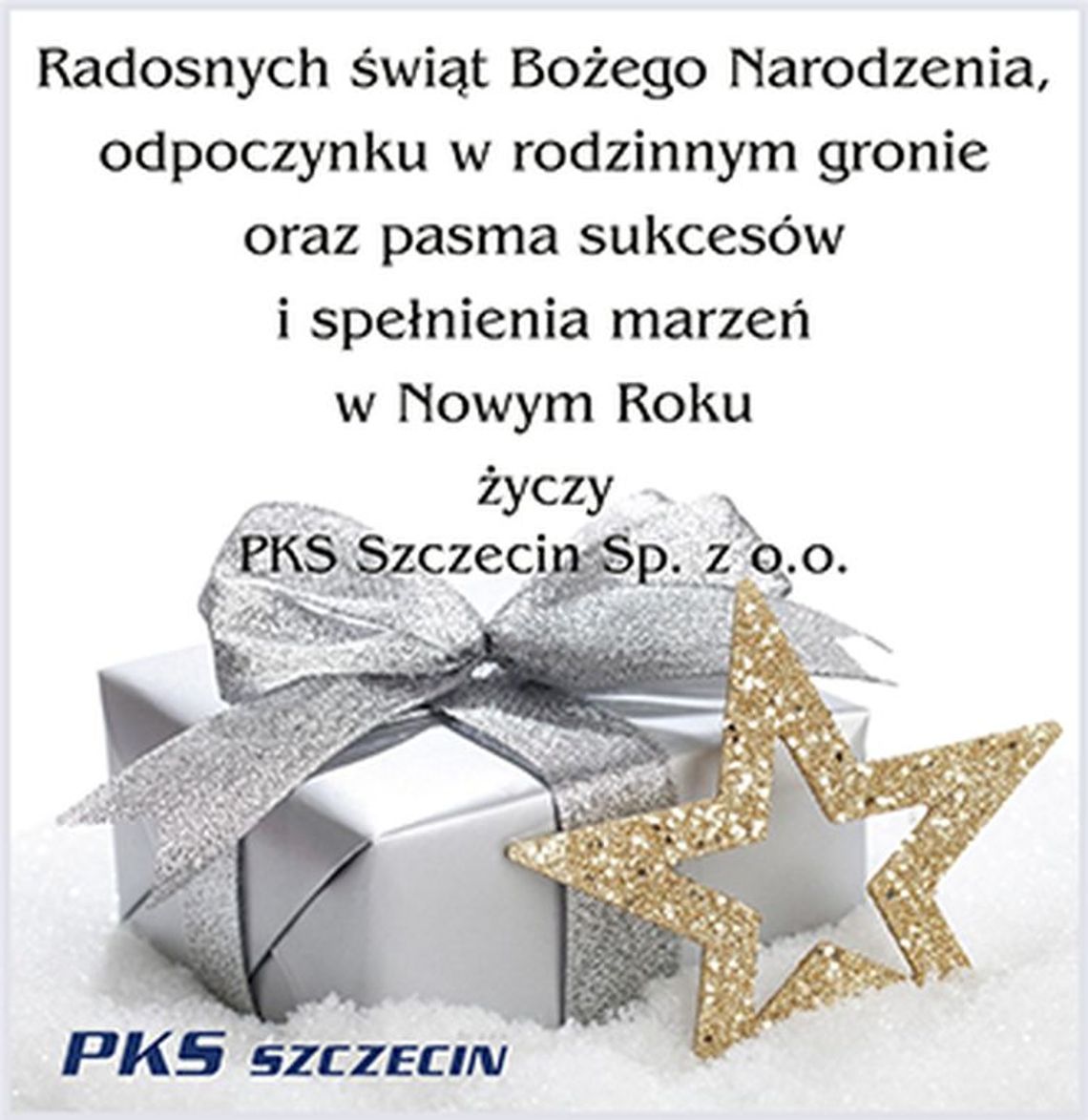 Życzenia od PKS Szczecin