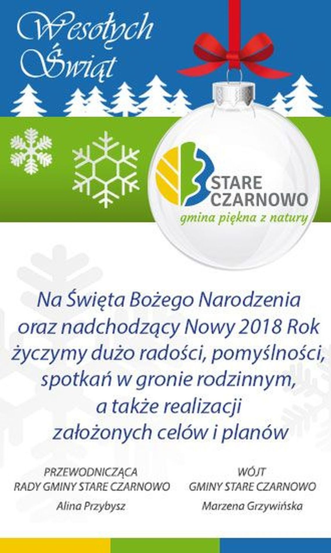 Życzenia od władz gminy Życzenia od władz gminy