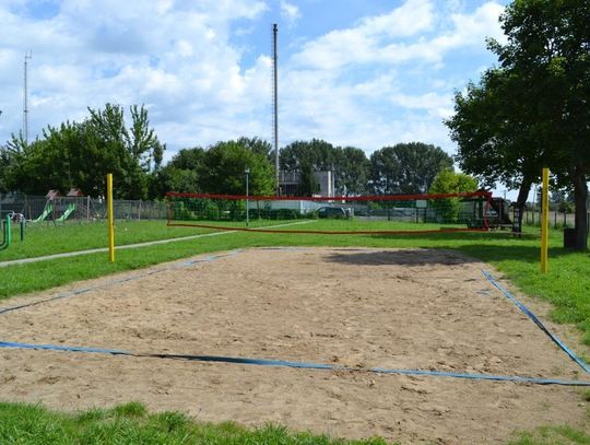 Boisko do siatkówki plażowej w Kołbaczu